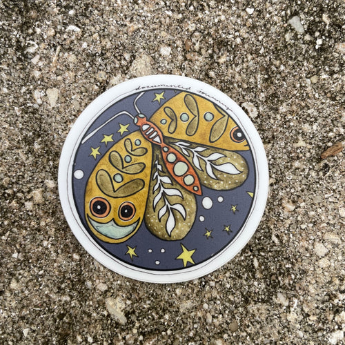 June Moth - Vinyl Sticker