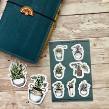 Load image into Gallery viewer, Monstera House Plant - Vinyl Sticker (W)