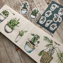 Load image into Gallery viewer, Monstera House Plant - Vinyl Sticker (W)
