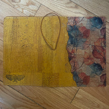 Load image into Gallery viewer, RTS  - Goldenrod with Patterned Vertical Pocket- A5