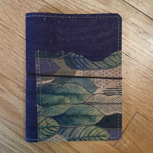 Load image into Gallery viewer, RTS  - Plum with Pattern Front Pocket-  A6 size