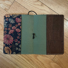 Load image into Gallery viewer, RTS  - Plum with Pattern Front Pocket-  A6 size