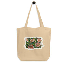 Load image into Gallery viewer, Bees on Blooms - Eco Tote Bag (W)