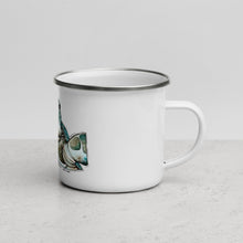 Load image into Gallery viewer, Enamel Mug - Turtle (W)