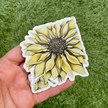 Load image into Gallery viewer, Sunflower #4  - Vinyl Sticker (W)