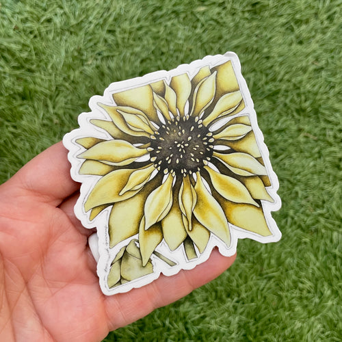 Sunflower #4  - Vinyl Sticker