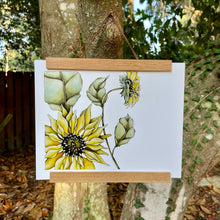 Load image into Gallery viewer, Sunflower #2 Art Print (W)