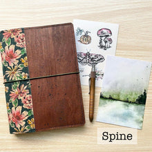 Load image into Gallery viewer, Cork Journal Cover - large (W)