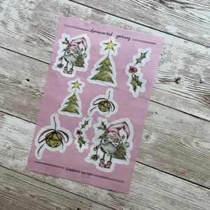 Gnome Cheer - Washi Sticker Sheet