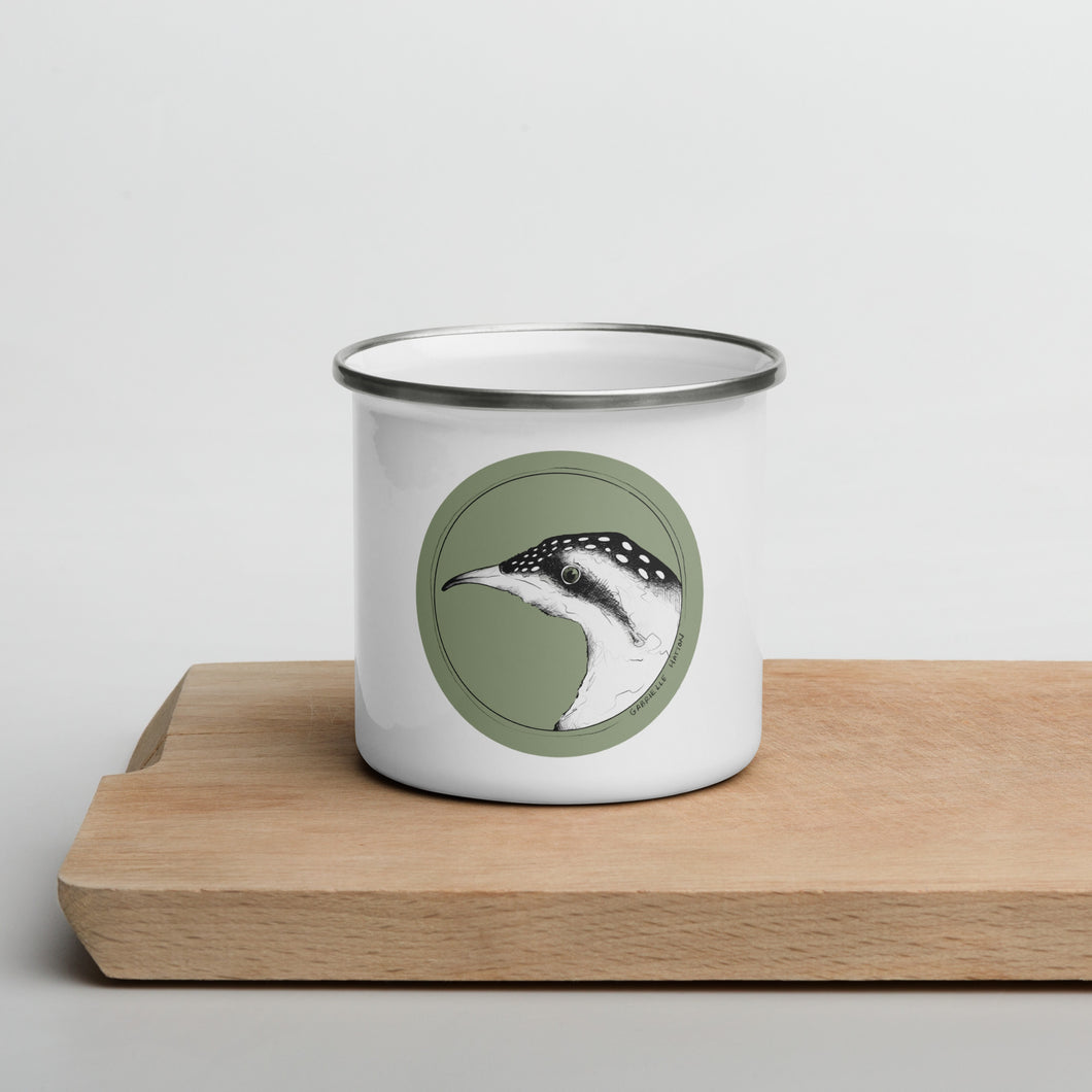 Enamel mug - We flock together